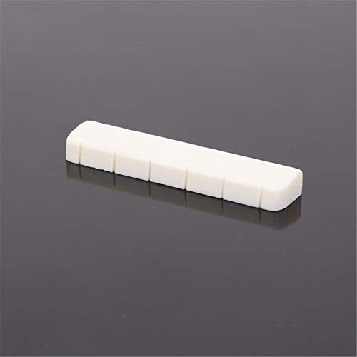 6 String Acoustic Guitar Bone Bridge Saddle and Nut I74214