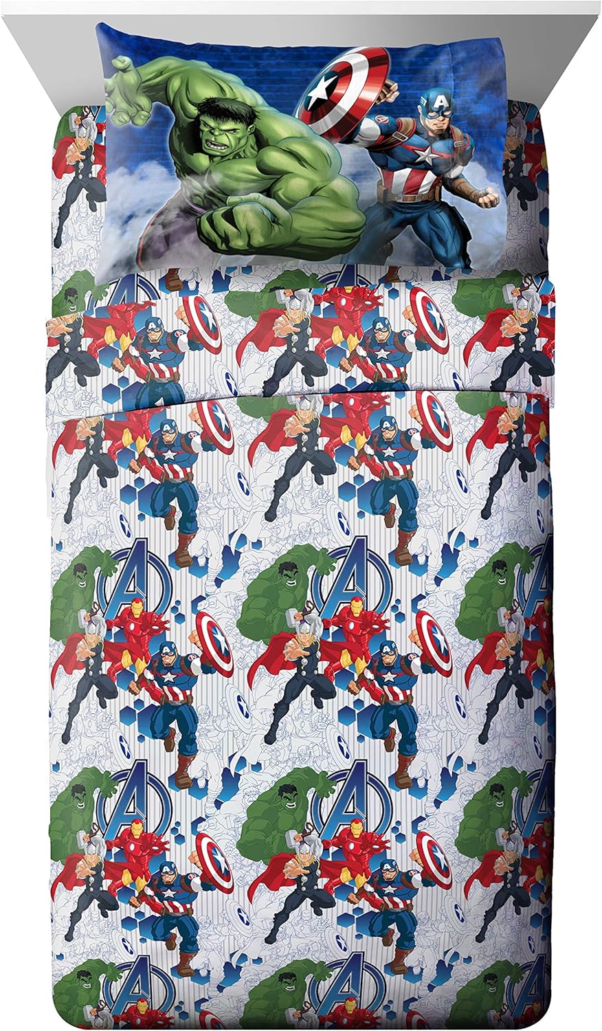 Blue Twin Bed Set W115