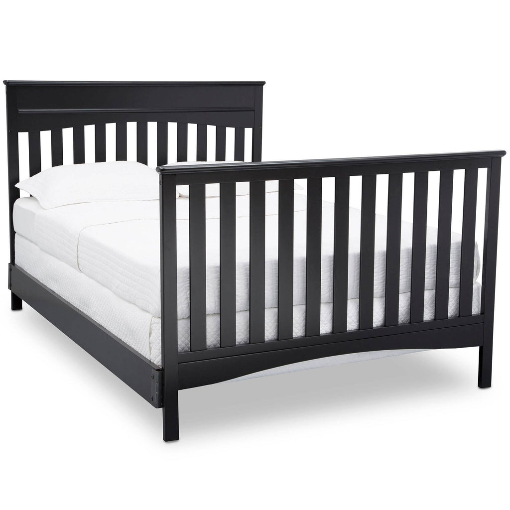 Black 4-in-1 Convertible Crib J8892