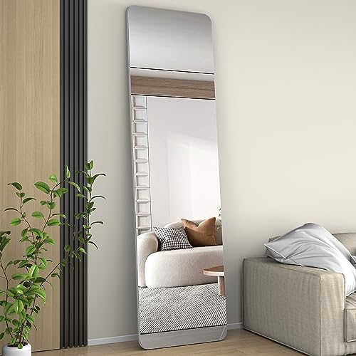 39"x 12" Black Full Length Wall Mounted Mirror L21012