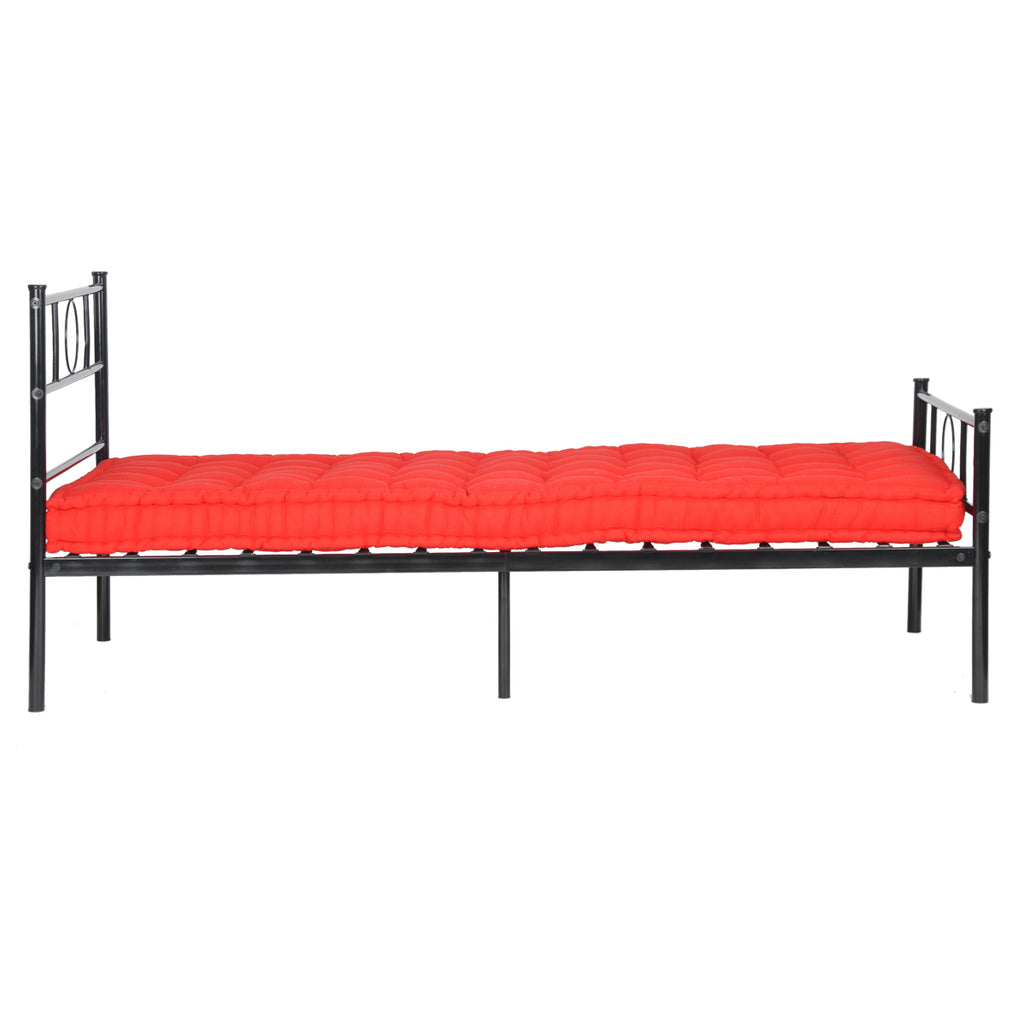 Black Metal Single Bed Frame Q911673