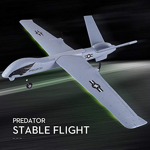 2.4Ghz 2 Channels RC Plane with 2 Batteries, Wingspan 660mm C5312