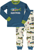 Warm Long-Sleeve Pajama Sets for Kids A111365
