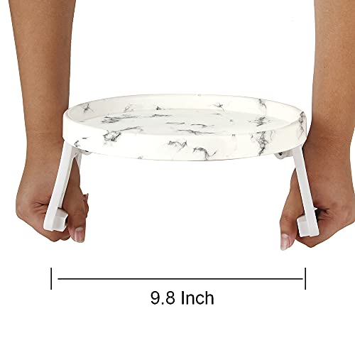 Round Armrest Tray Table T7673