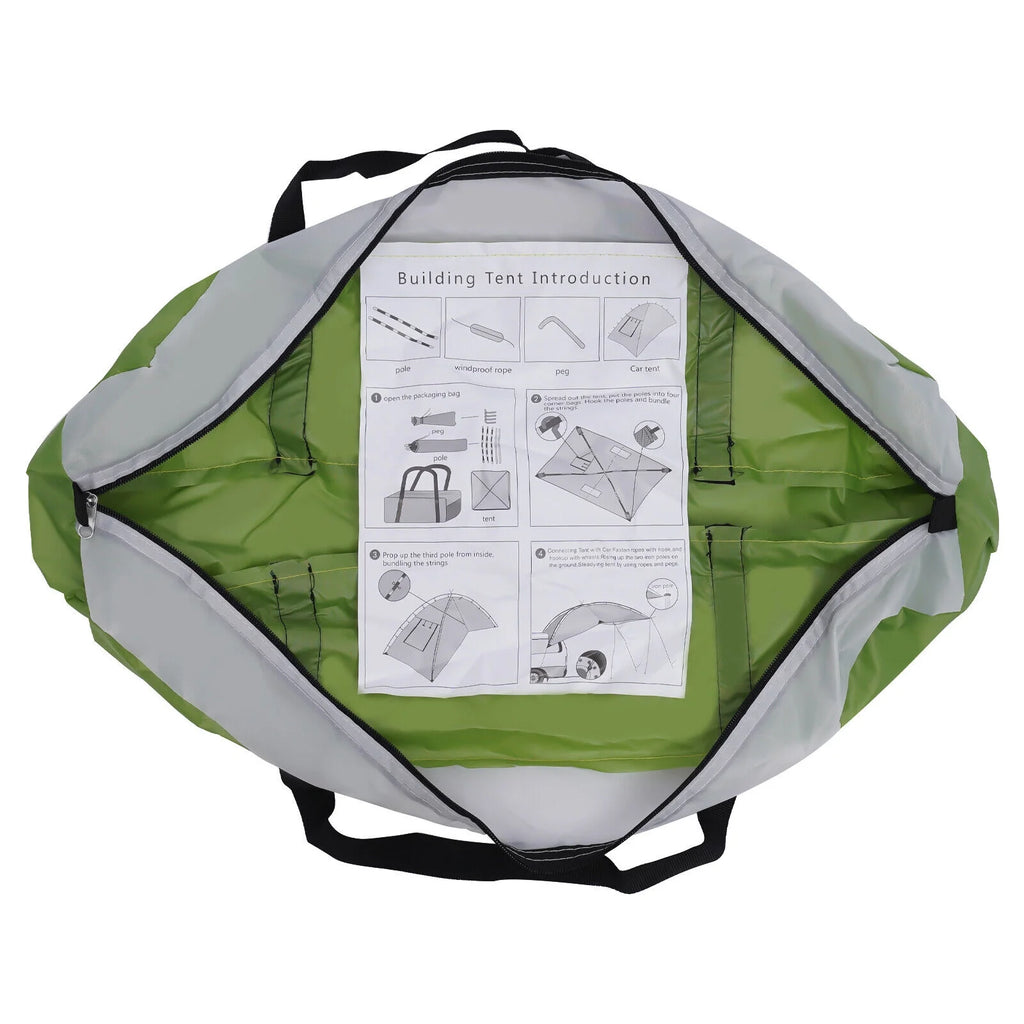 Green Waterproof Car Tailgate Tent Z6867