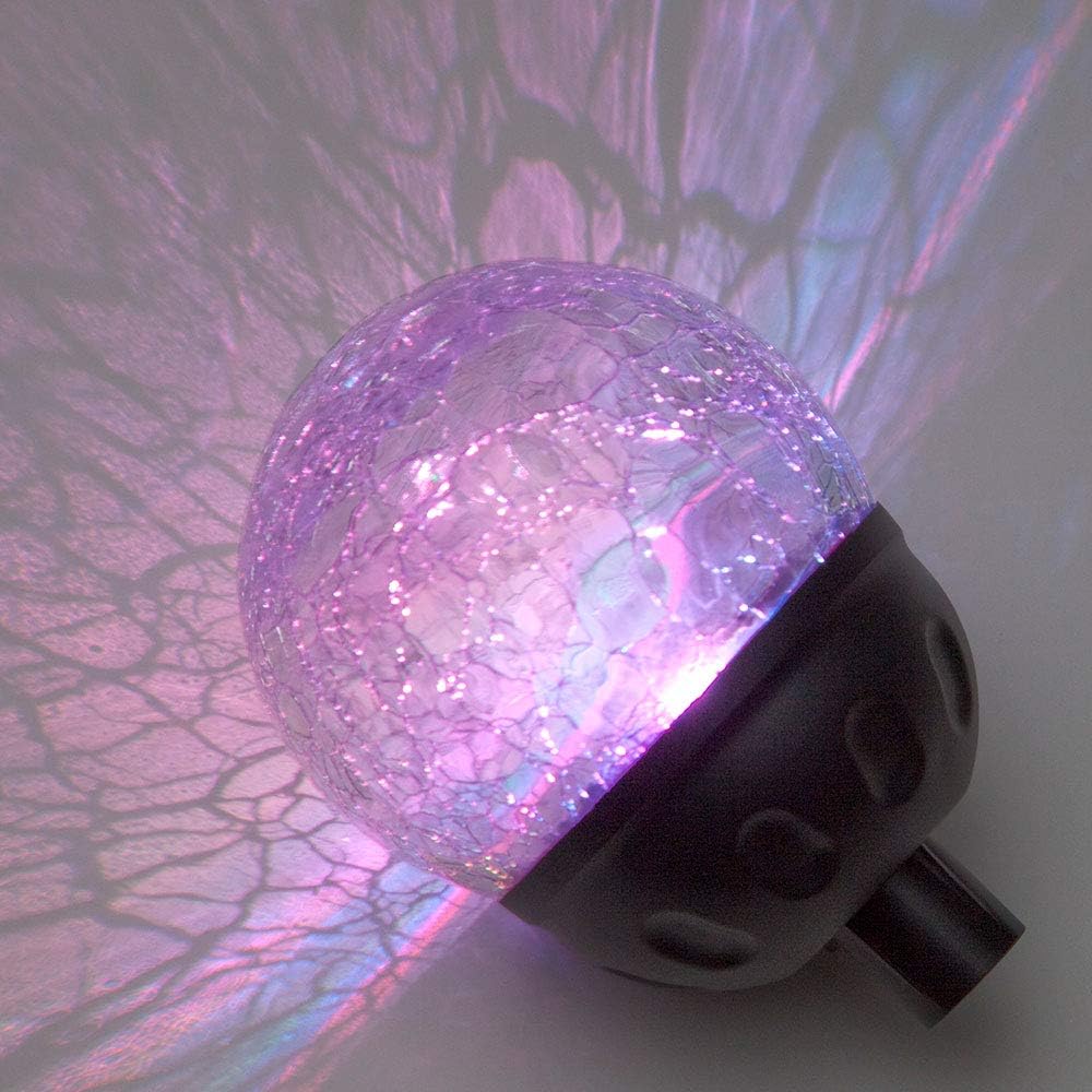 Replacement Solar Powered Glass Ball for Multi-Color Tulip Wind Spinner T887