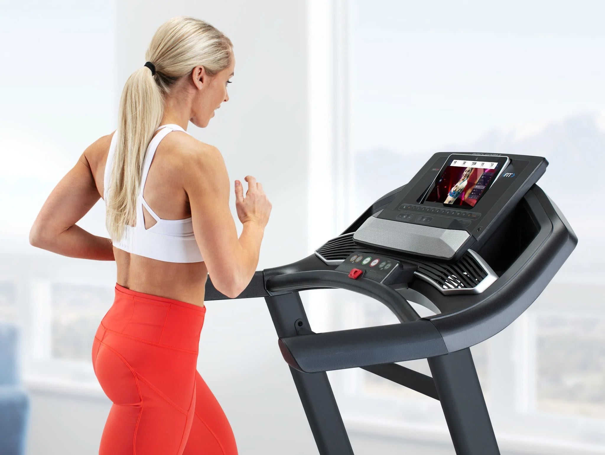 Folding Treadmill with 10” HD Touchscreen H39146