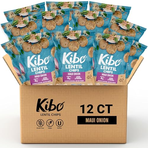 Gluten-Free Vegan Lentil Chips Variety Pack 12 pack C496