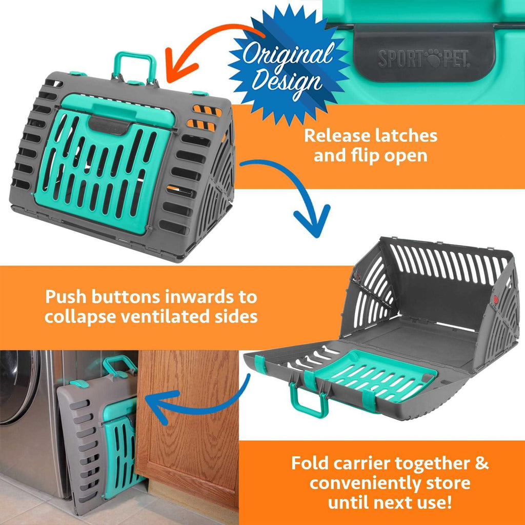 X-Large Foldable Travel Cat Carrier F982407