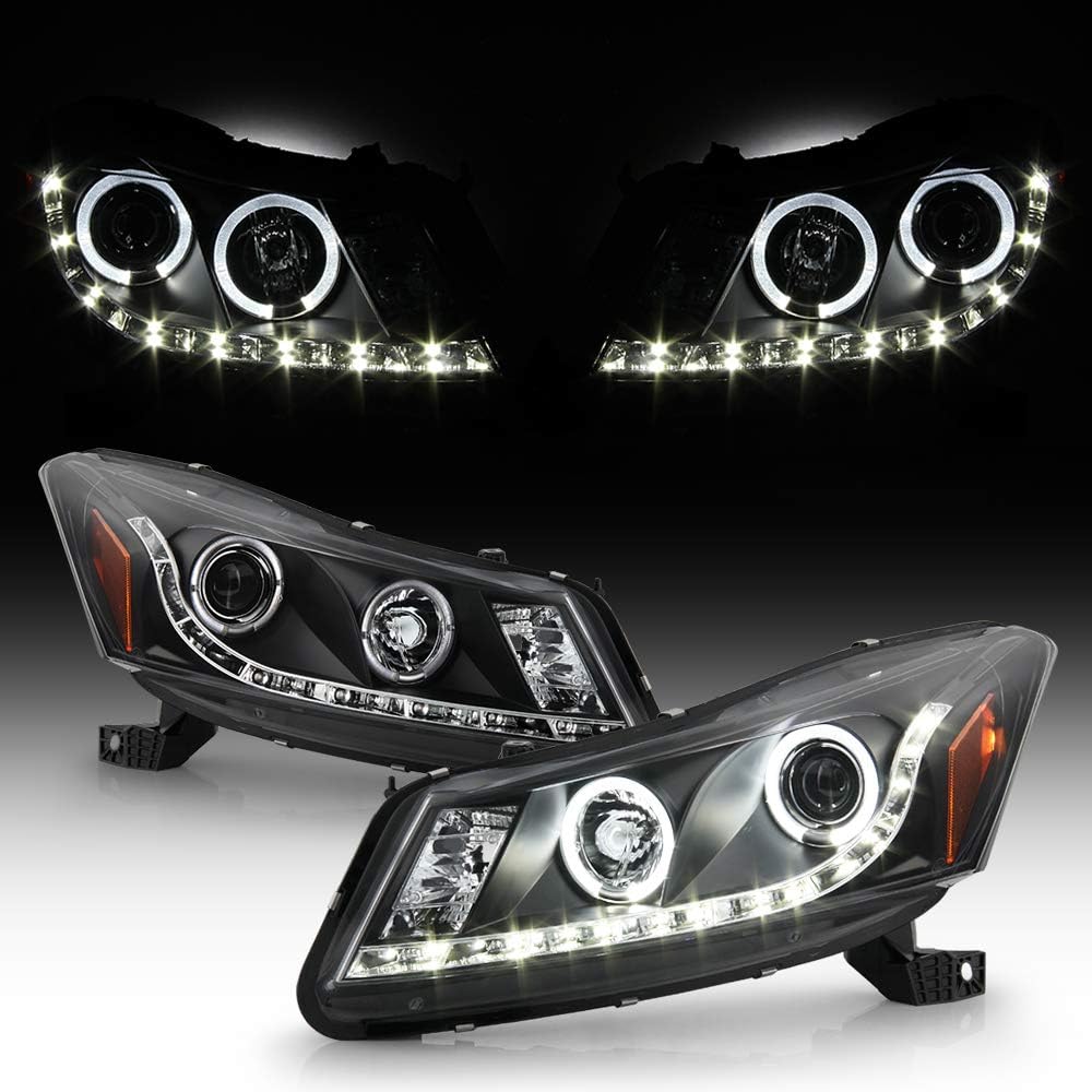 Black Housing Projector Headlights Pair R238330
