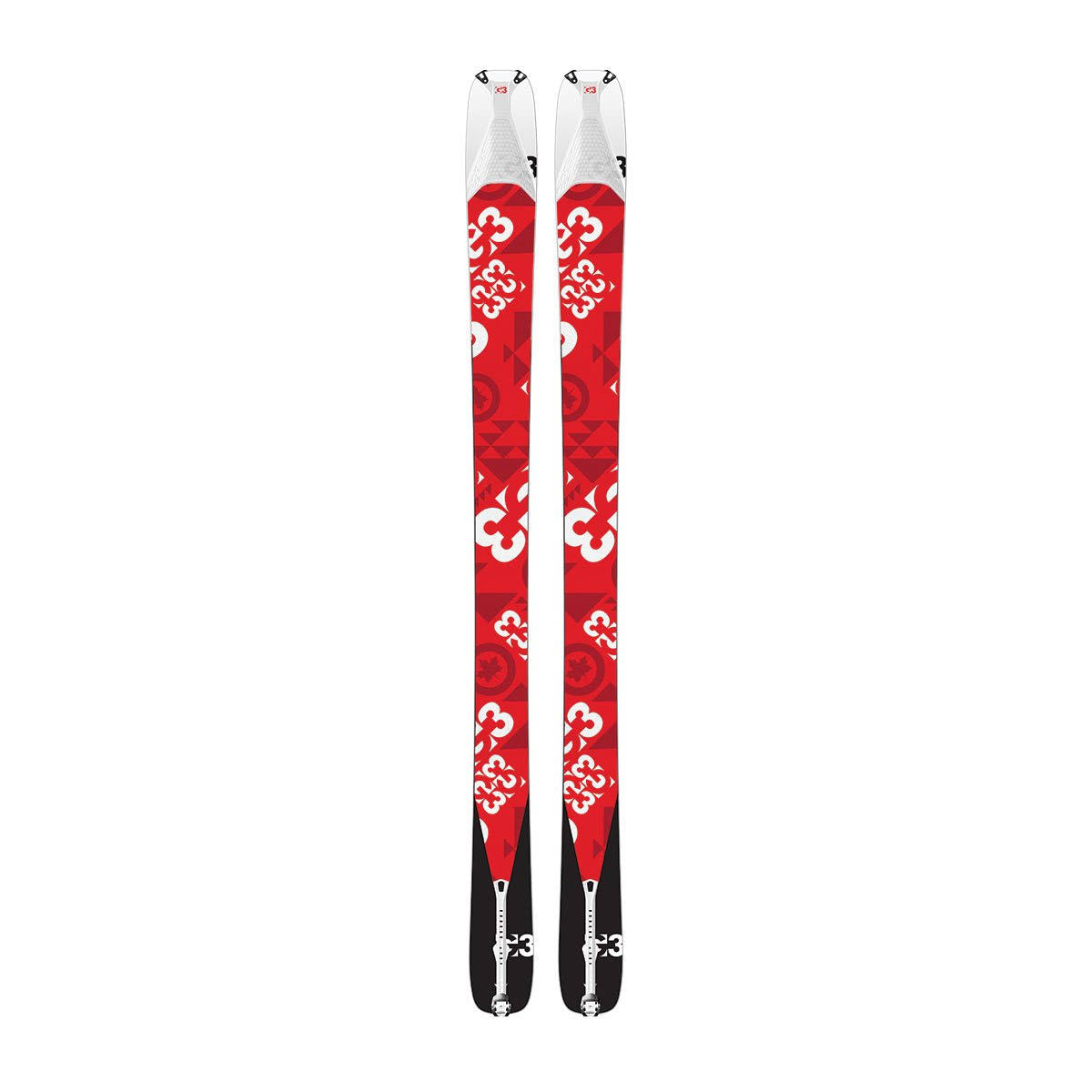 Long Red 145mm Climbing Skins W959