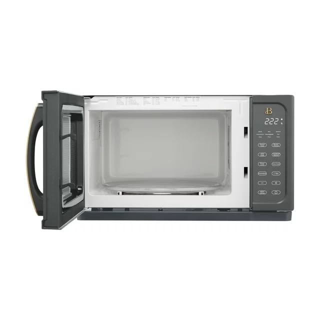 1.1 Cu ft 1000 Watt Sensor Microwave Oven (Gray) O955