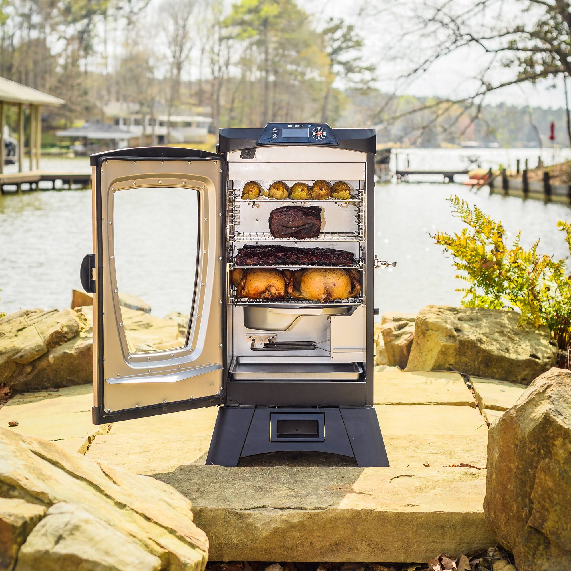 30x22 Digital Electric Smoker R62154
