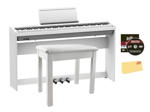 Black 88-Key Digital Piano with Adjustable Stand, Bench, Sustain Pedal T94207