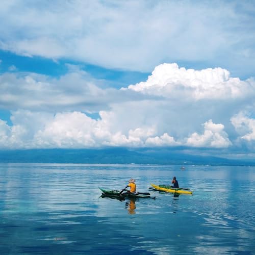 1 Person Inflatable Kayak Set with Adjustable Seats and Backrest, Air Pump and Carry Bag B409