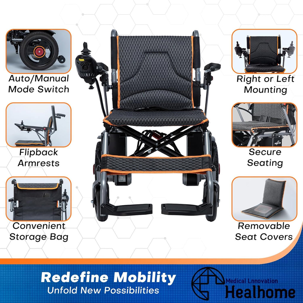 Portable Motorized Electric Wheelchair V98795