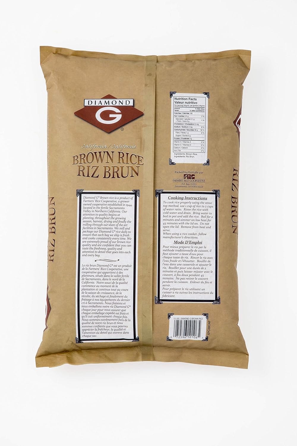 Brown Rice 15lb X860699