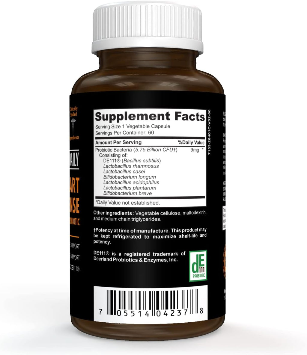 60 Vegan Capsules Bacillus Subtilis Spore Based Probiotics O119678