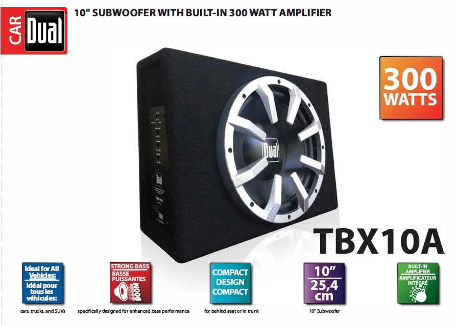 10-inch Enclosed Subwoofer L29761