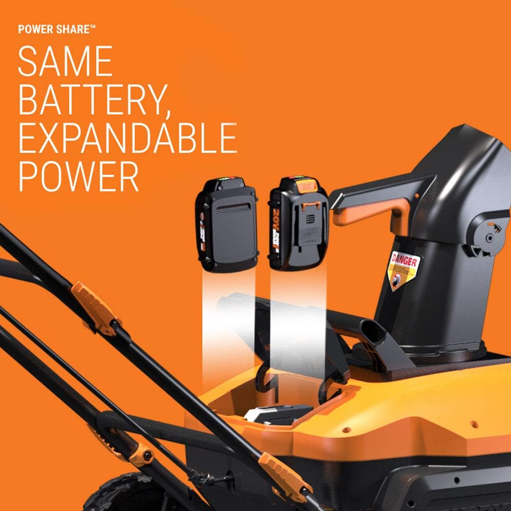 40V 20" Cordless Snow Blower with Brushless Motor V77354