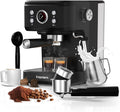 Black 20 Bar Espresso Coffee Machine with Milk Frother X5383