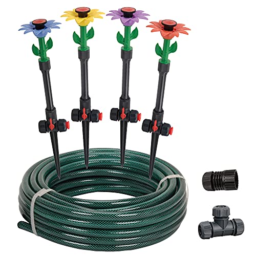 Multi-Adjustable Above Ground Garden Sprinkler System P82183