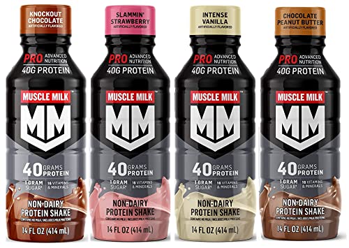 Protein Shake, 40g Protein, 14 Fl Oz (Pack of 12) U7447