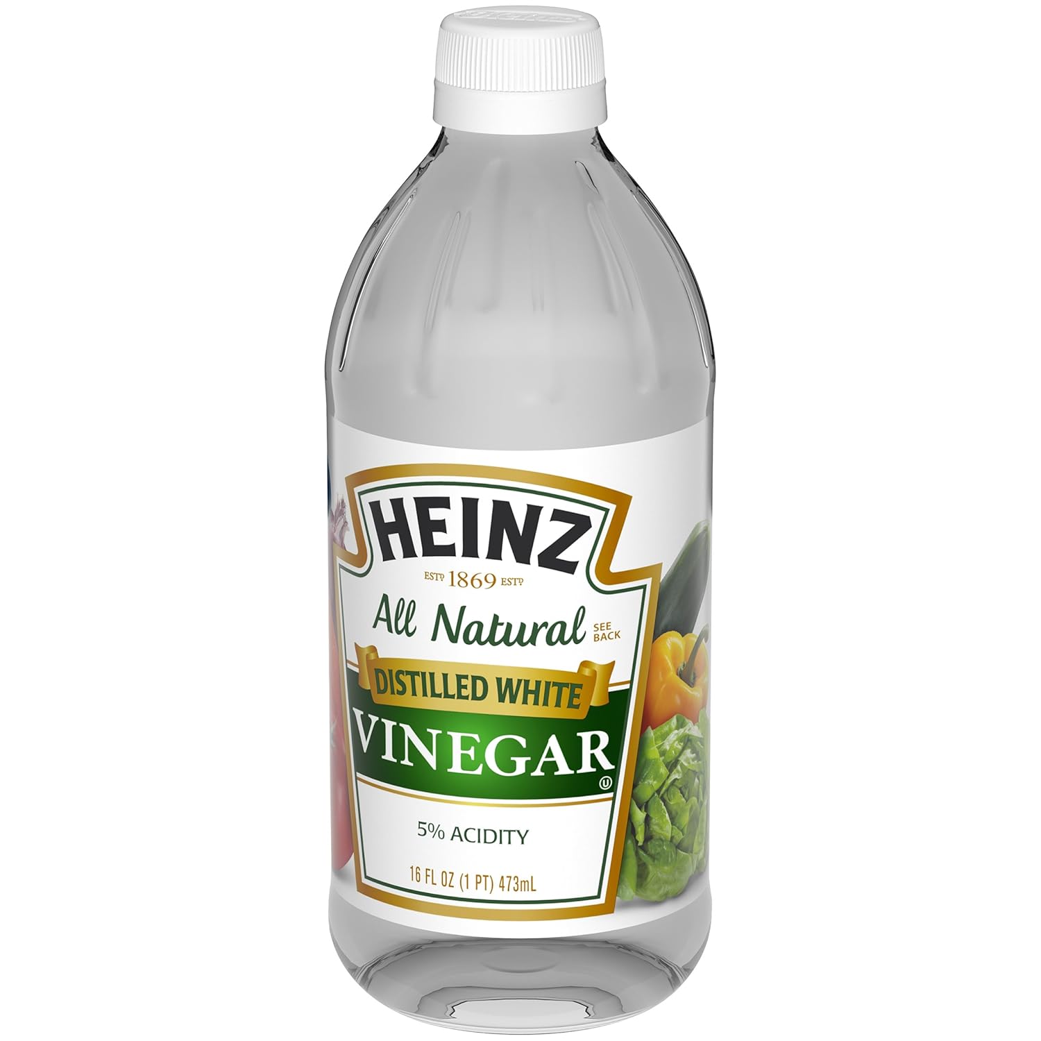 Distilled White Vinegar, 5% Acidity, 16 Fl Ounce Z3246