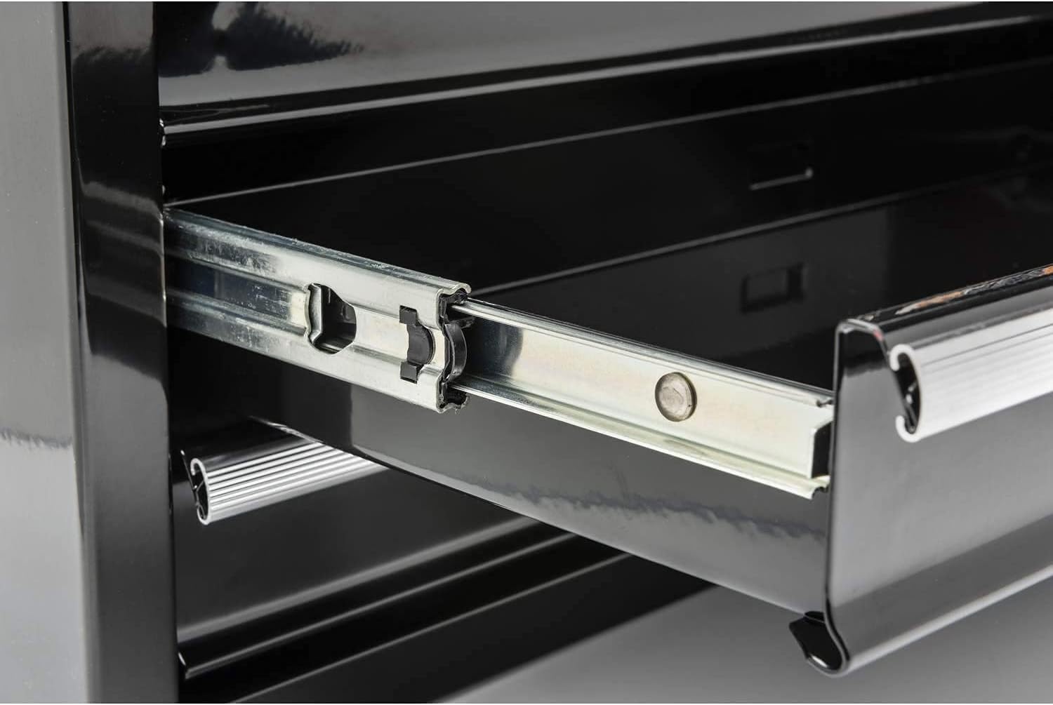 20inch 3 Drawer Steel Tool Box Black Q722