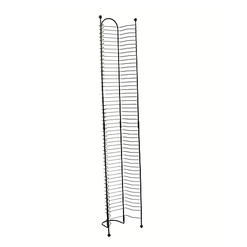 Black Steel Blu-Ray Rack J318