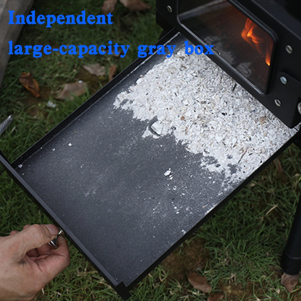 Outdoor Wood Burning Stove with Pipe Y627