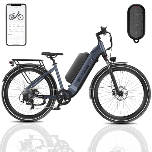 27.5" Electric Bike with 48V Battery, Front Suspension & Dual Hydraulic Brakes T385