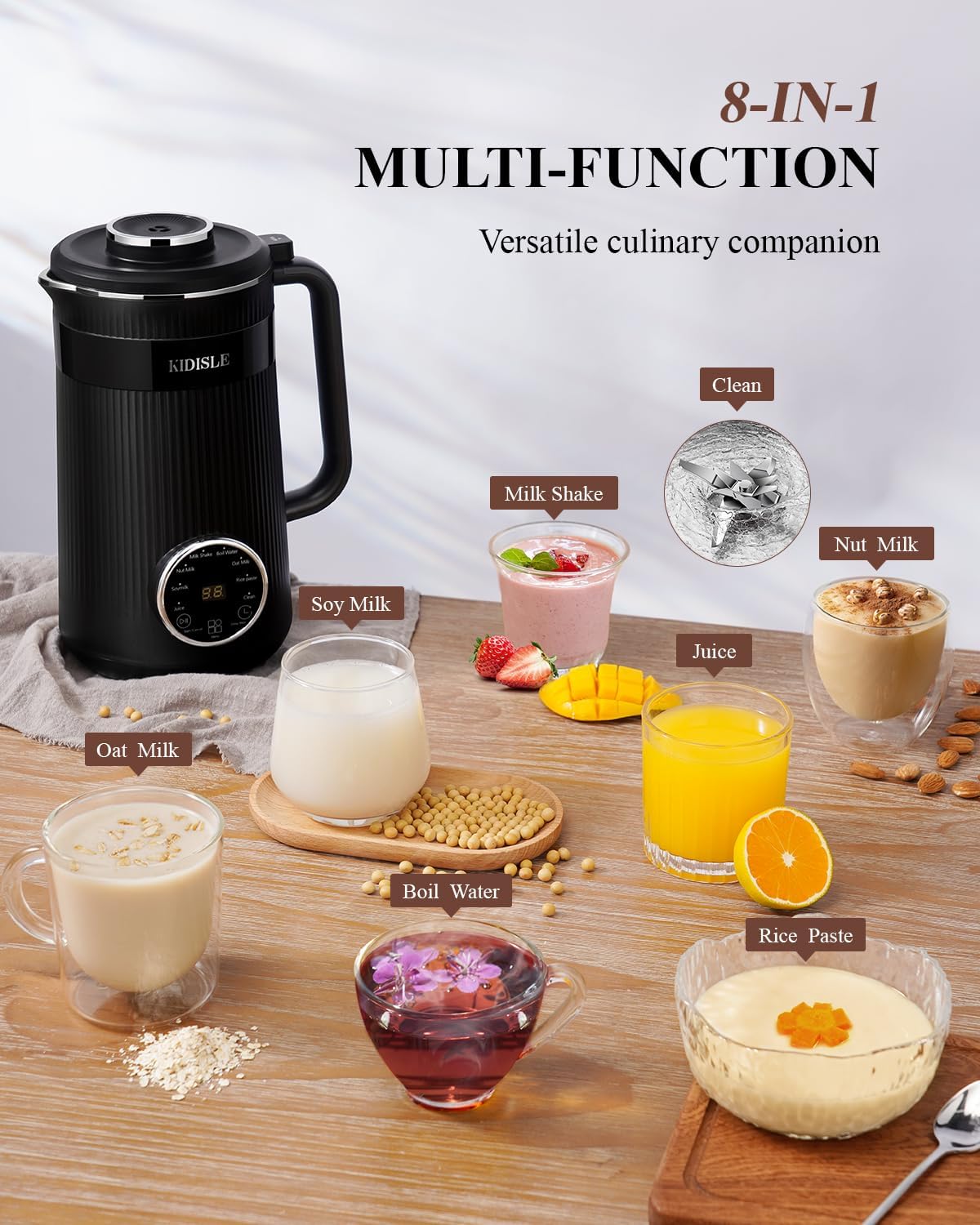 32oz Nut Milk Maker Blender, Black A689175