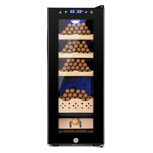35L 250 Counts Thermostatic Desktop Humidor Cabinet R763124