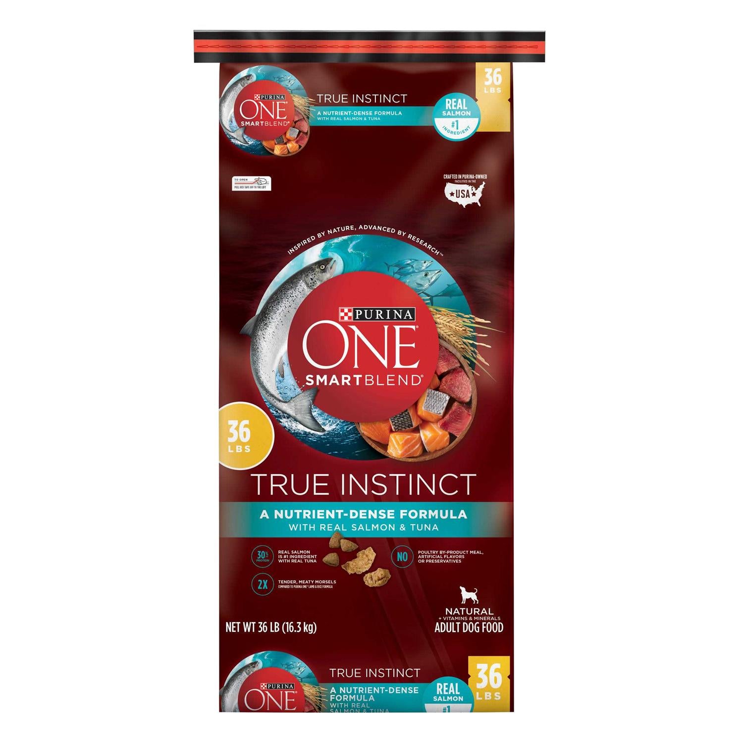 Real Salmon & Tuna Dry Dog Food S400700