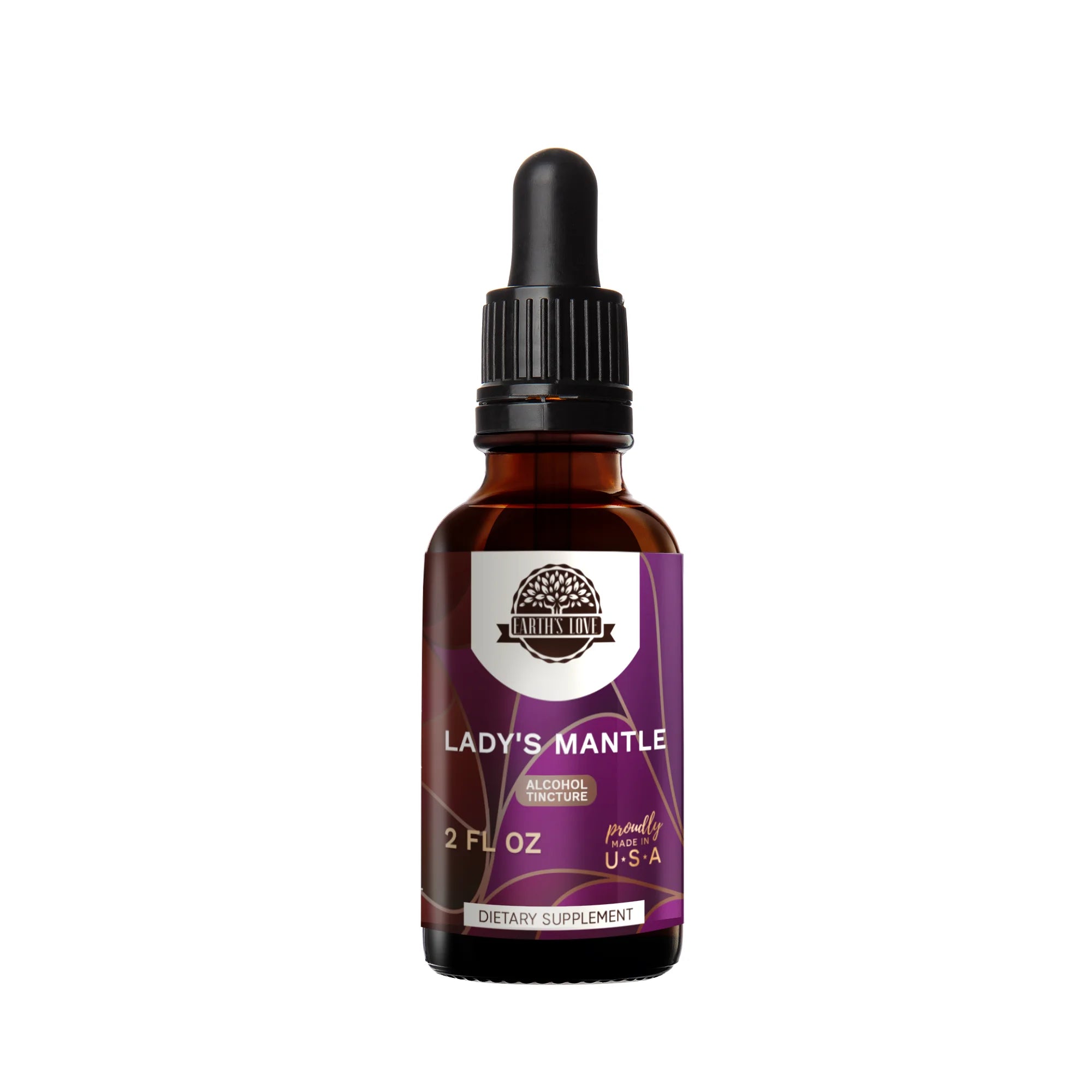 Lady's Mantle Alcohol Herbal Extract Tincture 2 oz Q500