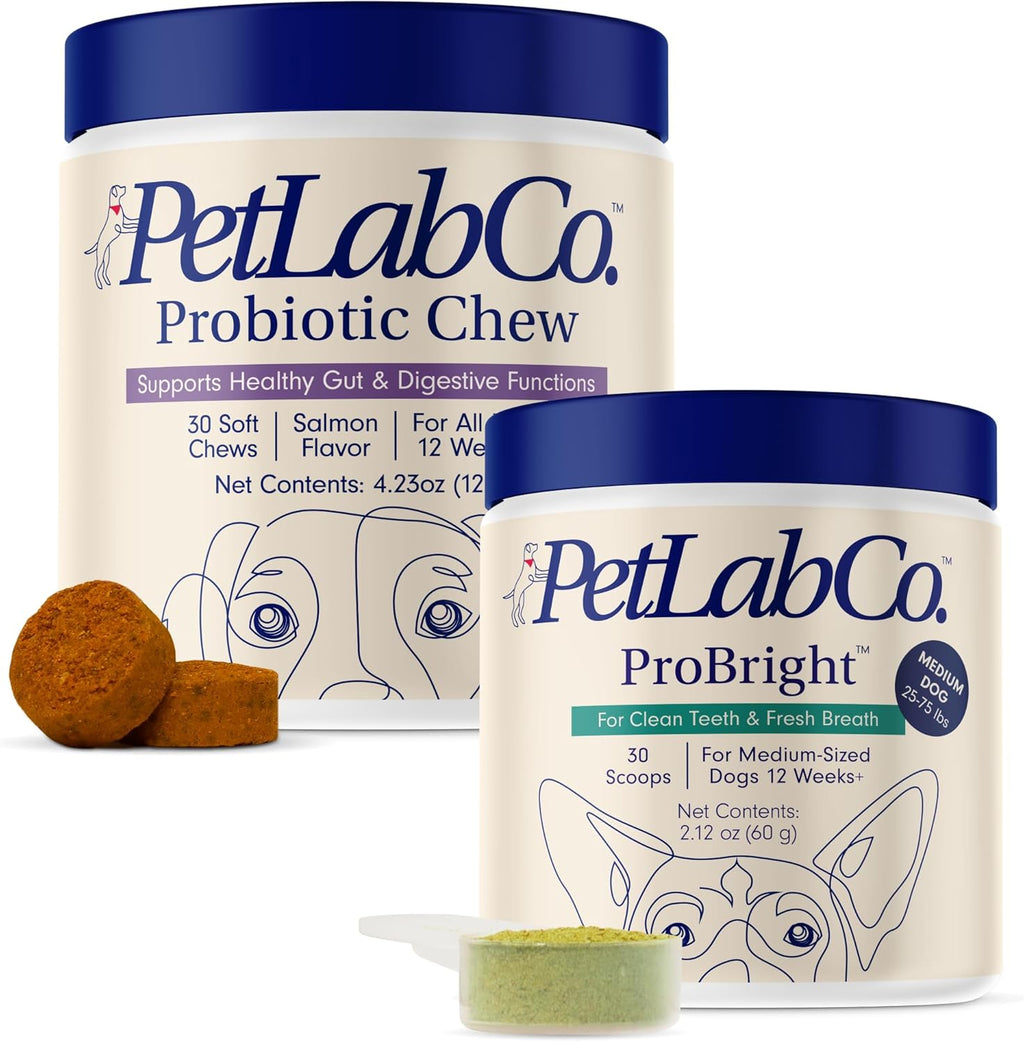 Oral Hygiene & Gut Health Bundle: Dental Powder & Probiotics for Dogs R854752