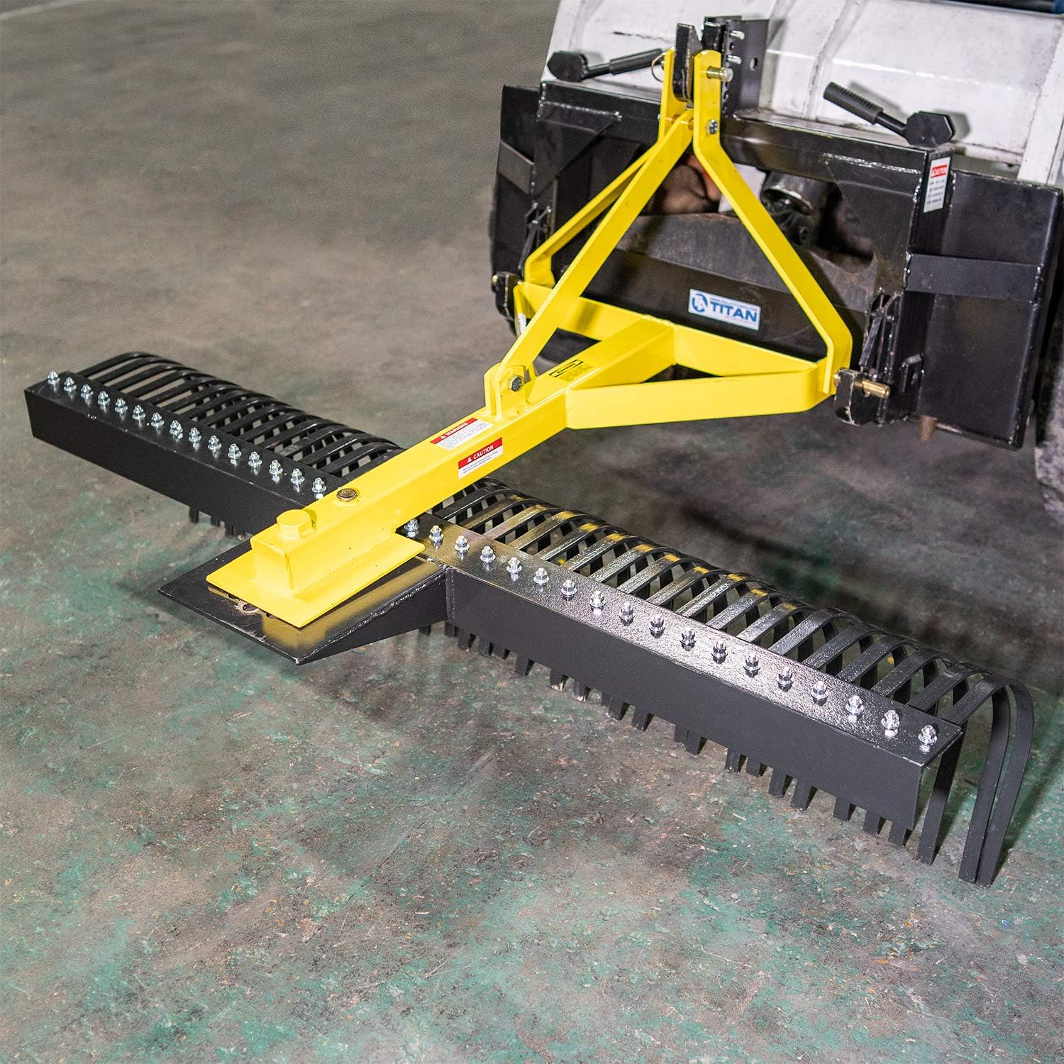 6 Landscape Rake for Compact Tractors W272