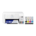 White Wireless Color All-in-One Supertank Printer Z317286