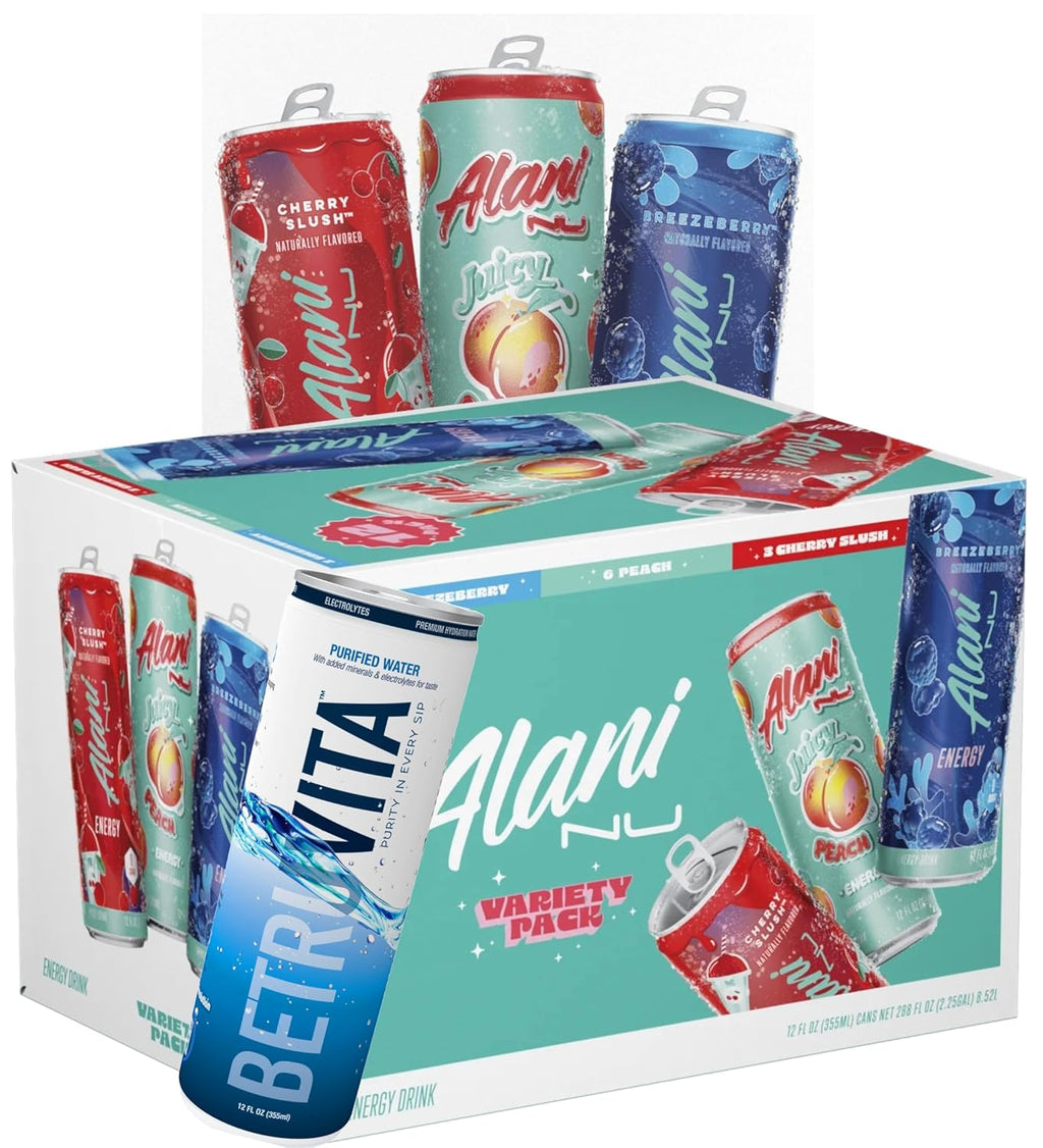 12-Pack 12oz Cans Energy Drink Variety Pack Q165260