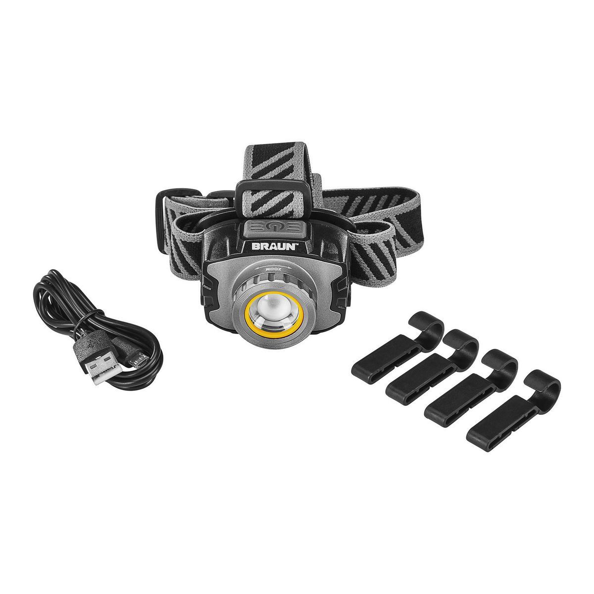 700 Lumen Adjustable Rechargeable LED Headlamp A46693