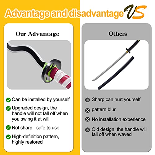 Demon Slayer Sword 41inch with Display Stand and Belt F54739