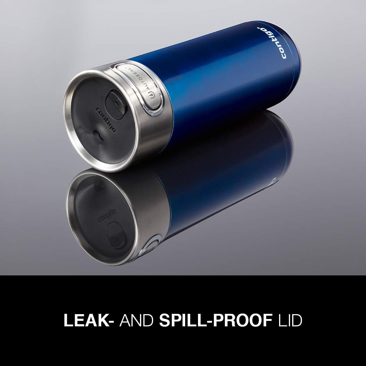 16oz Stainless Steel Thermal Travel Mugs, Set of 2 L2299