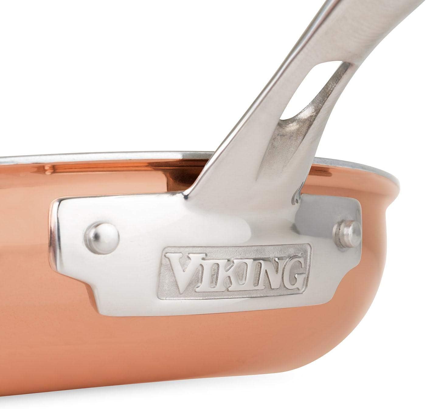13-Piece Tri-Ply Copper Cookware Set O72127