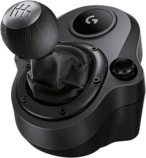 Black Driving Force Racing Wheel and Pedals with Shifter U9399