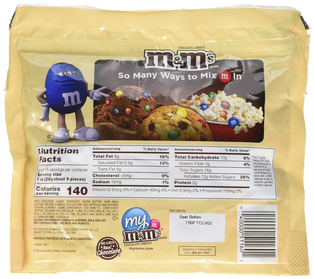 15.9 Ounce Almond Chocolate Candy Family Size I21405