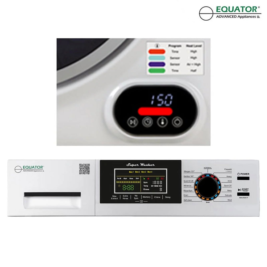 Stackable Washer and Dryer set with Digital Cont. N462936
