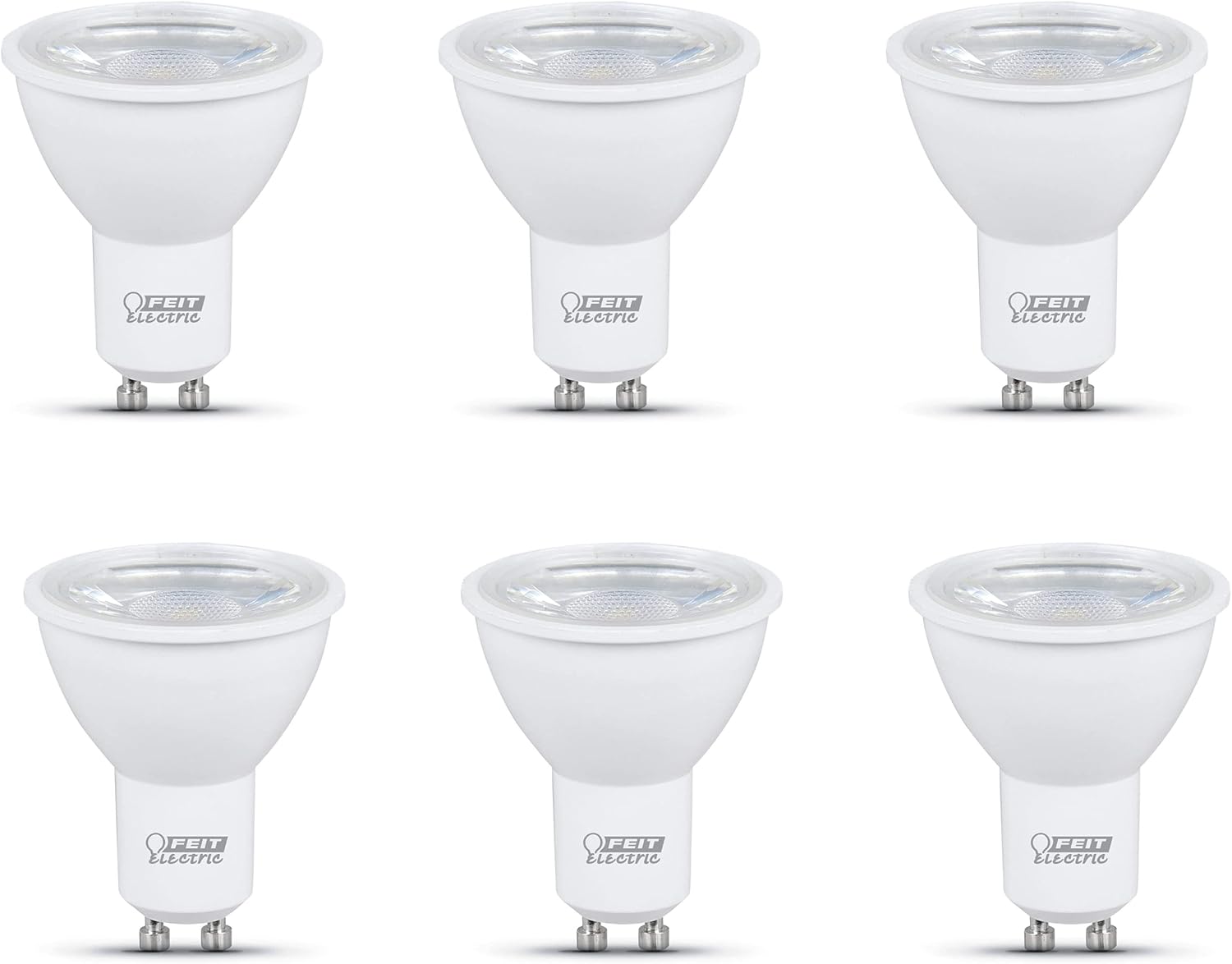 6-Pack LED MR16 GU10 Base Light Bulb 5000K Daylight Dimmable L76391