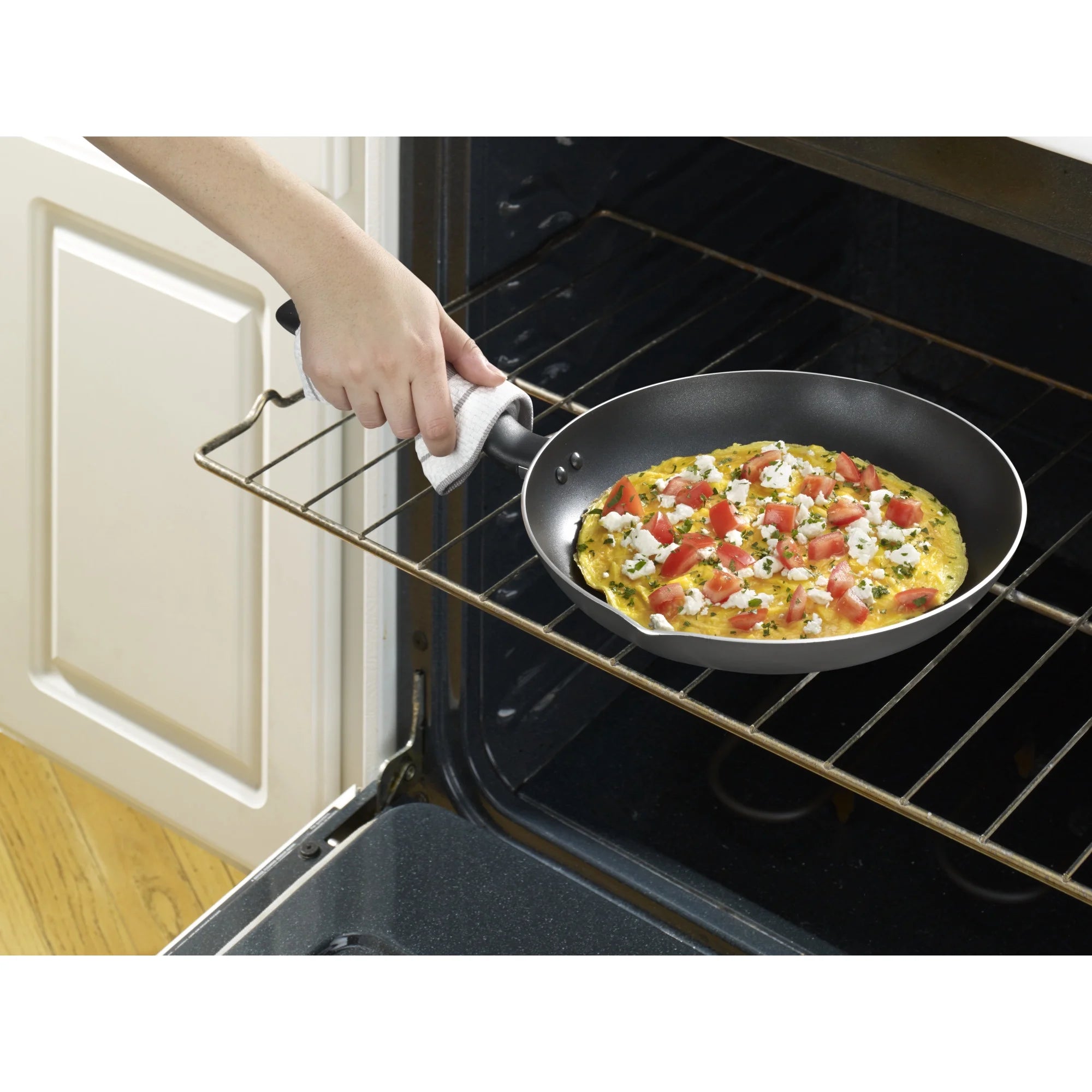 10 Piece Non-Stick Black Cookware Set L64451