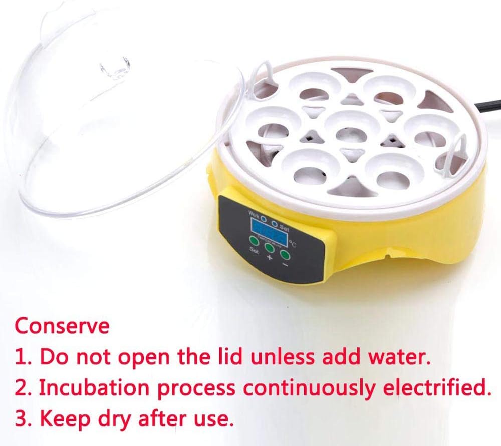 Yellow Mini Electric Poultry Incubator M29389